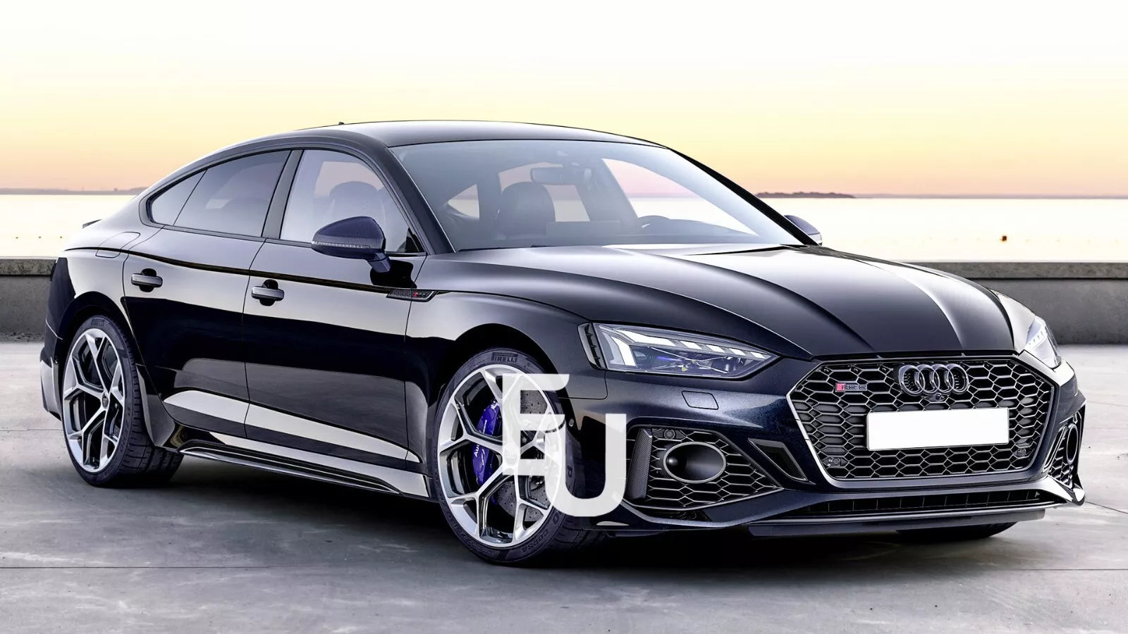 FOR AUDI A5 LEFT RIGHT SIDE PAIR FRONT HEADLIGHT HEADLAMP LENS COVER 2020-2023