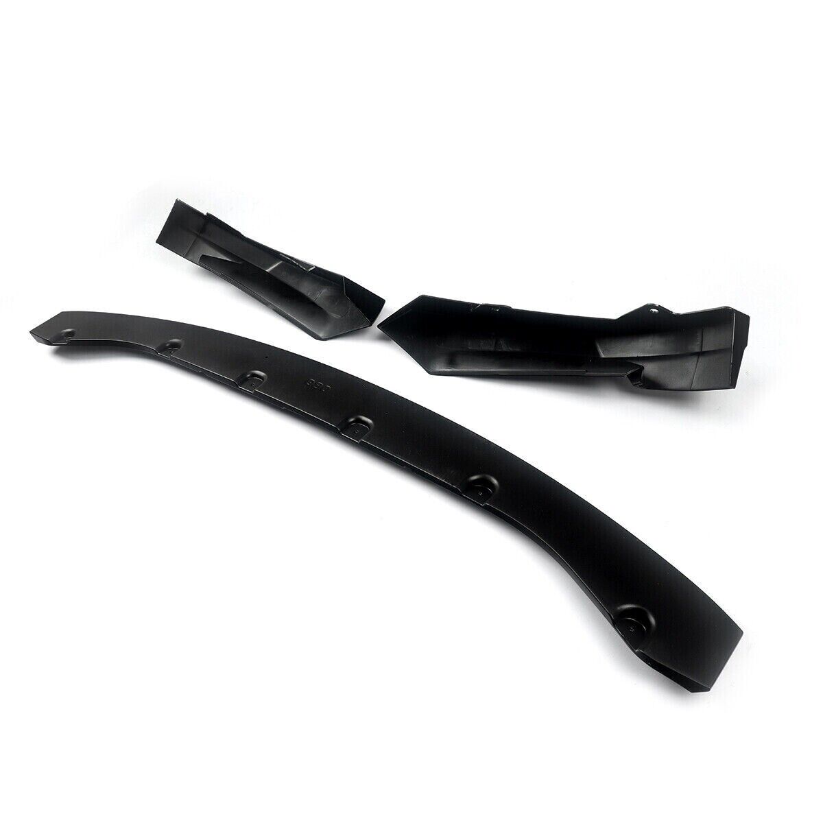 FOR BMW 3 4 SERIES G80 M3 G82 G83 M4 FRONT SPLITTER LIP BUMPER GLOSS BLACK 2021+