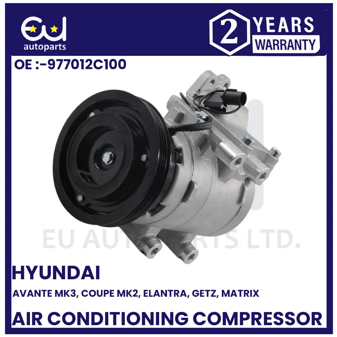 AIR CON AC COMPRESSOR PUMP FOR HYUNDAI TUCSON i-30 COUPE GETZ 1.4i 1.6 MATRIX