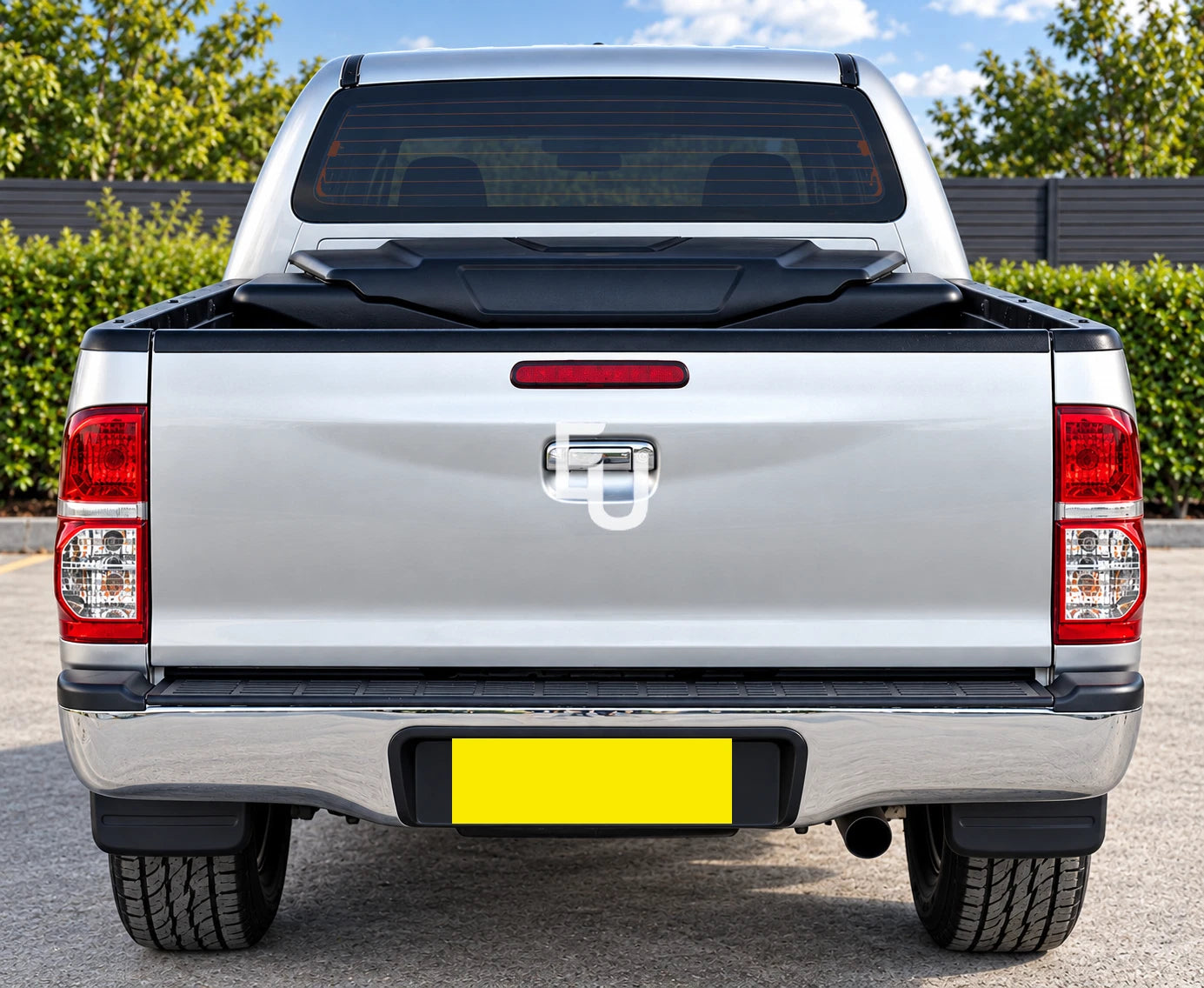 REAR BUMPER FOR TOYOT HILUX VIGO MK7 2004-2015 CHROME W/ BRACKETS PRE-LCI & LCI