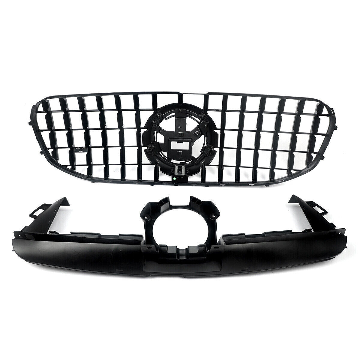 GT PANAMERICANA GLOSS BLACK FRONT GRILLE FOR MERCEDES GLS X167 AMG STYLE GRILL