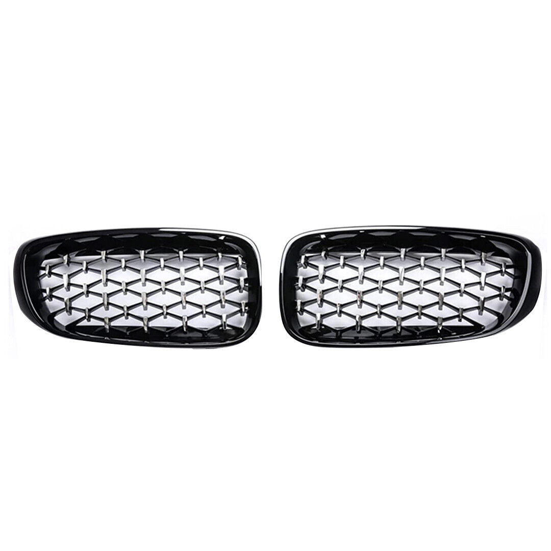 FOR BMW 3 SERIES F34 GT GRAN TURISMO SILVER DIAMOND KIDNEY GRILL GRILLE 2012-20
