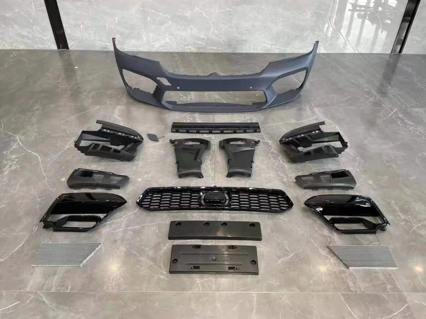 FOR BMW 5 SERIES G30 G31 LCI 2020+ F90 M5 CONVERSION FRONT BUMPER BODYKIT