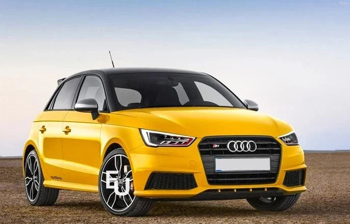 BUMPER FRONT FOR AUDI A1 S1 8X 8XA807065A UNPAINTED WITH HEADLIGHT WASHER HOLES