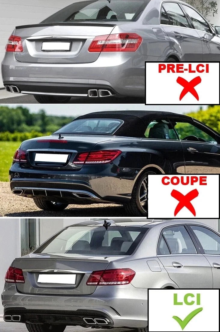 Set Outer Rear Tail Light Back Side Brake Lamp For Mercedes E-Class W212 2013-16