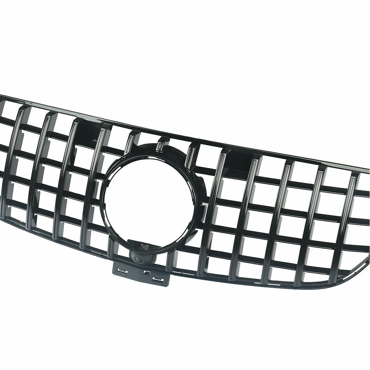 FOR MERCEDES GLE CLASS C292 COUPE FRONT GRILLE GRILL GT STYLE GLOSS BLACK 2015+