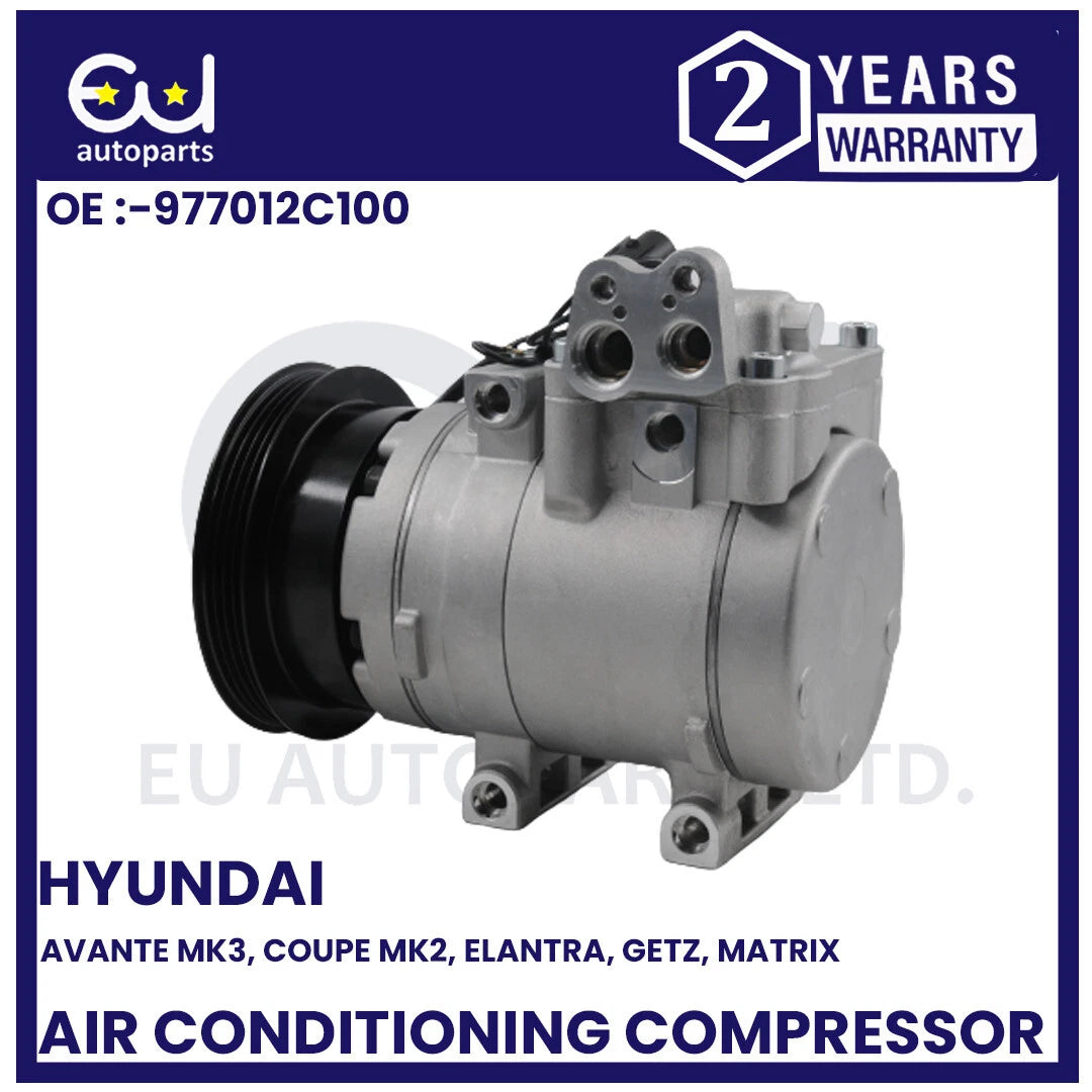AIR CON AC COMPRESSOR PUMP FOR HYUNDAI TUCSON i-30 COUPE GETZ 1.4i 1.6 MATRIX