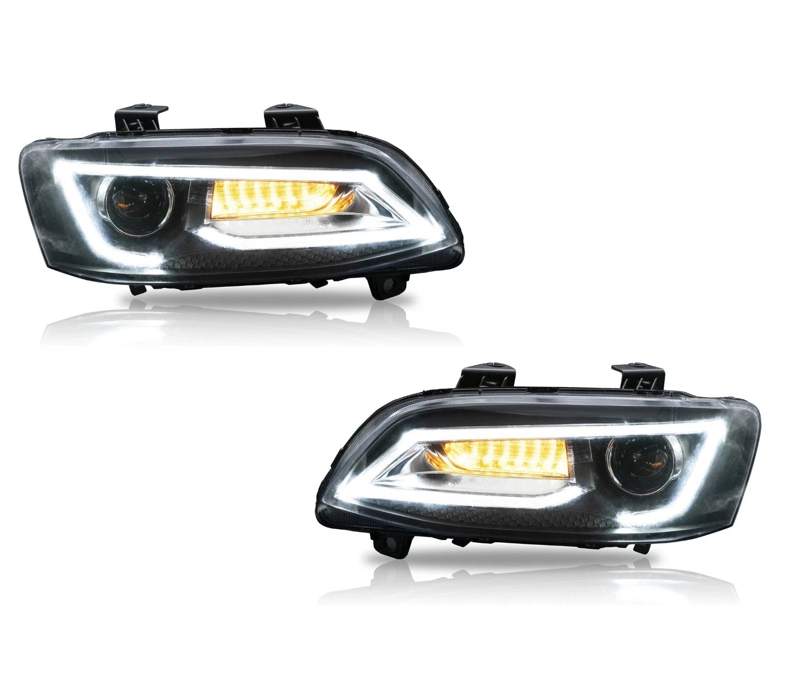 FOR VAUXHALL HOLDEN VXR8 HSV 2007-2013 SEQUENTIAL INDICATOR DRL HEADLIGHTS LAMPS