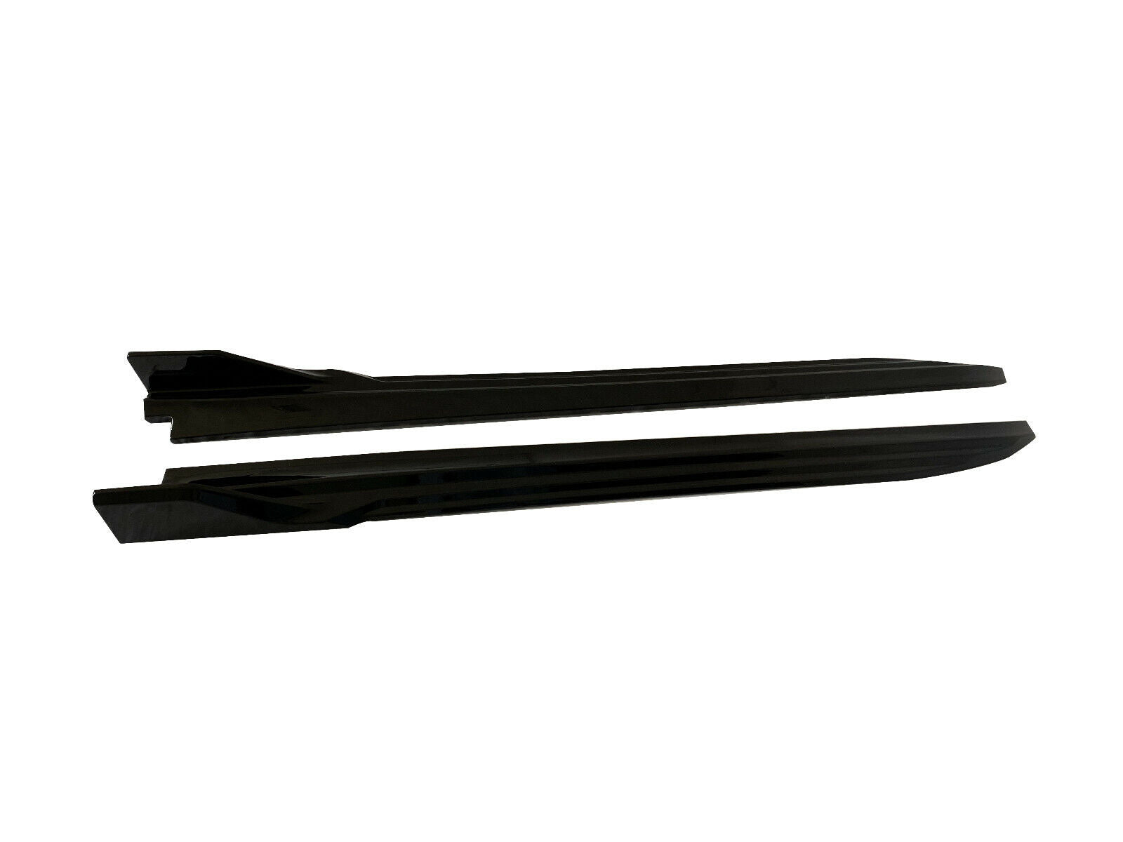 FOR BMW X5 F15 X6 F16 M SPORT SIDE SKIRTS EXTENSION BLADES LIP GLOSS BLACK 13-18