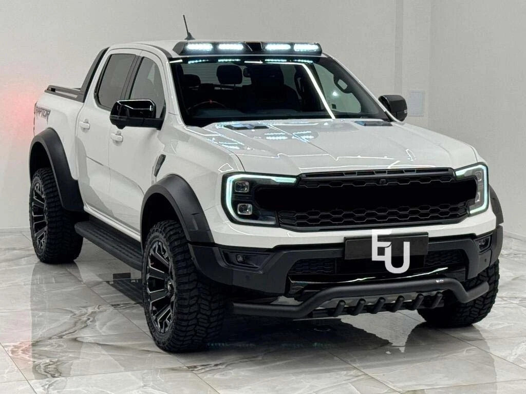 WHEEL ARCHES WIDE BODY KIT MATTE BLACK FENDERS FOR FORD RANGER T9 RAPTOR 2023+