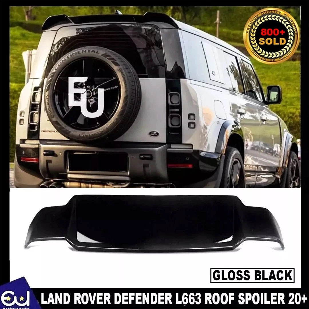 L663 Rear Spoiler REAR ROOF SPOILER FOR LAND ROVER DEFENDER 90 110 130 L663 2020+ GLOSS