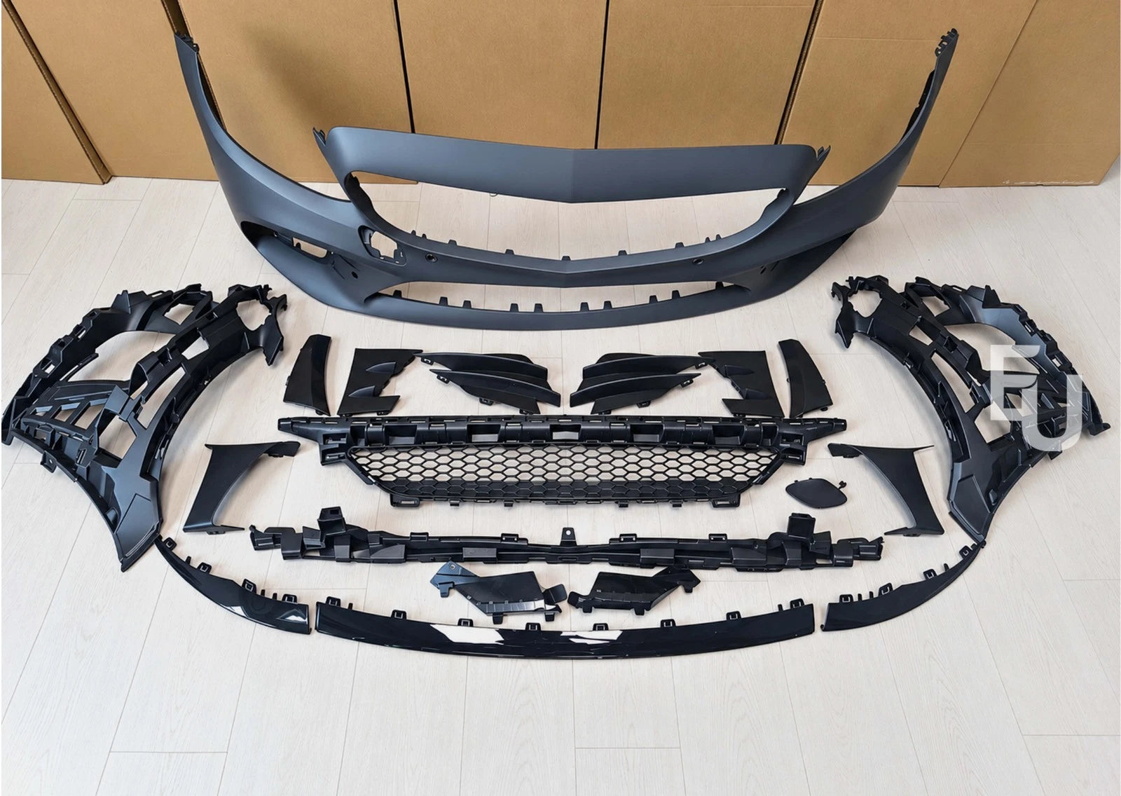 FOR MERCEDES C CLASS W205 C205 LCI AMG LINE STYLE FRONT BUMPER 2015-2022
