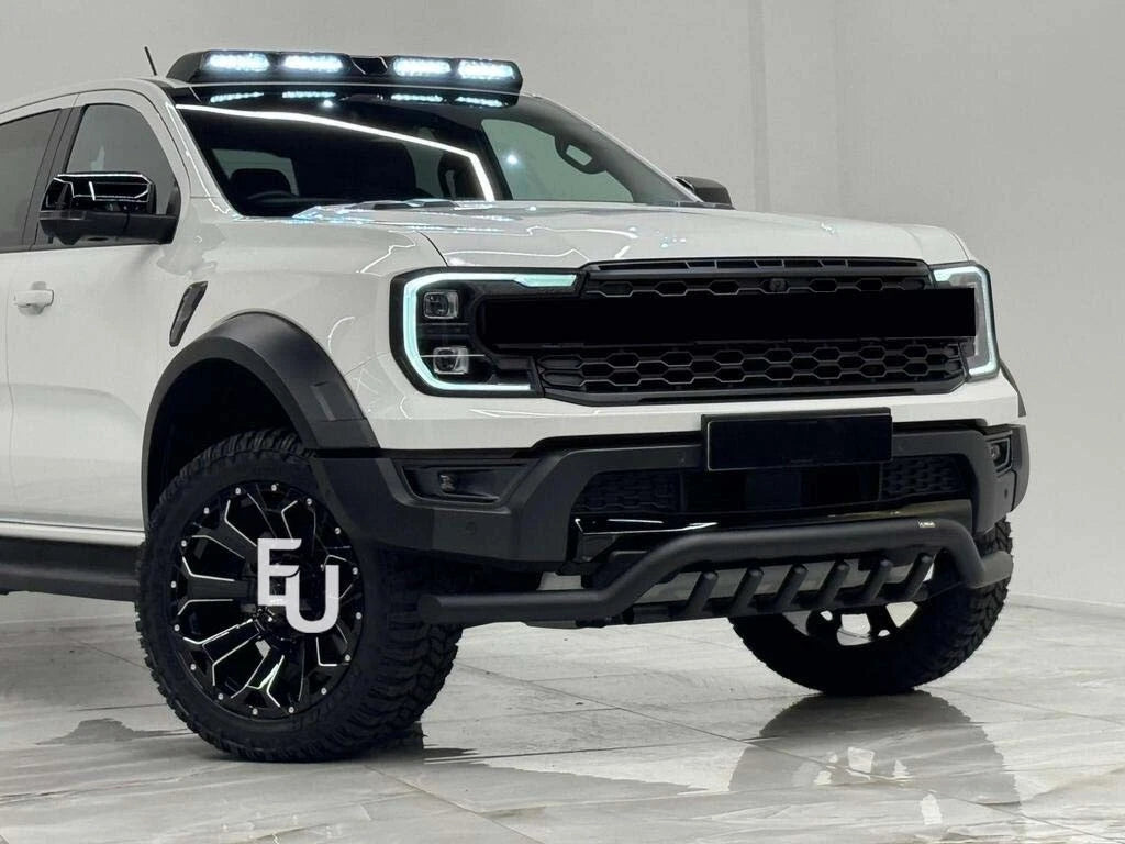 WHEEL ARCHES WIDE BODY KIT MATTE BLACK FENDERS FOR FORD RANGER T9 RAPTOR 2023+