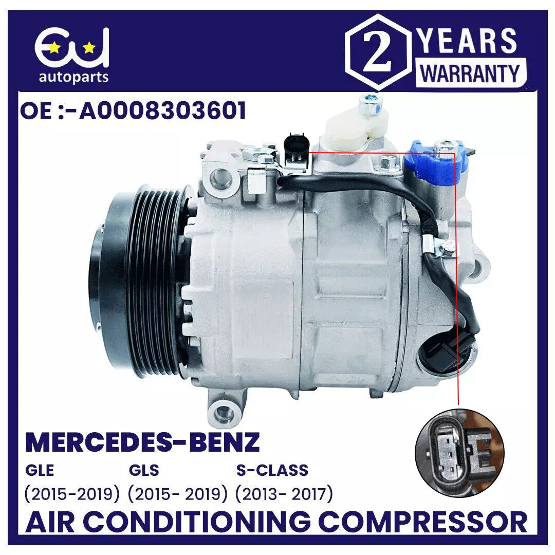 AIR CON AC COMPRESSOR PUMP FOR MERCEDES W166 GL350 W222 GLE X166 GLS 642 ENGINES