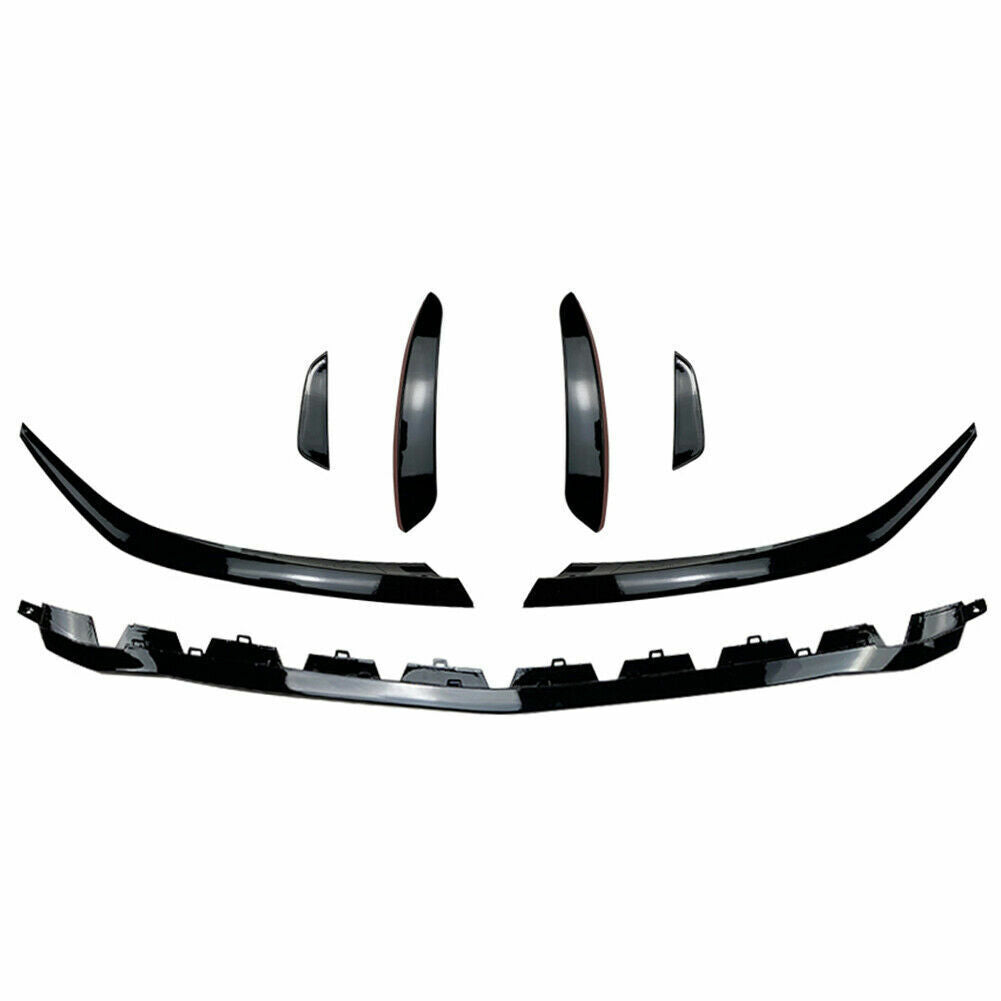 FOR MERCEDES A CLASS W177 AMG45 FRONT BUMPER SPLITTER AERO KIT FRONT CANARDS 19+