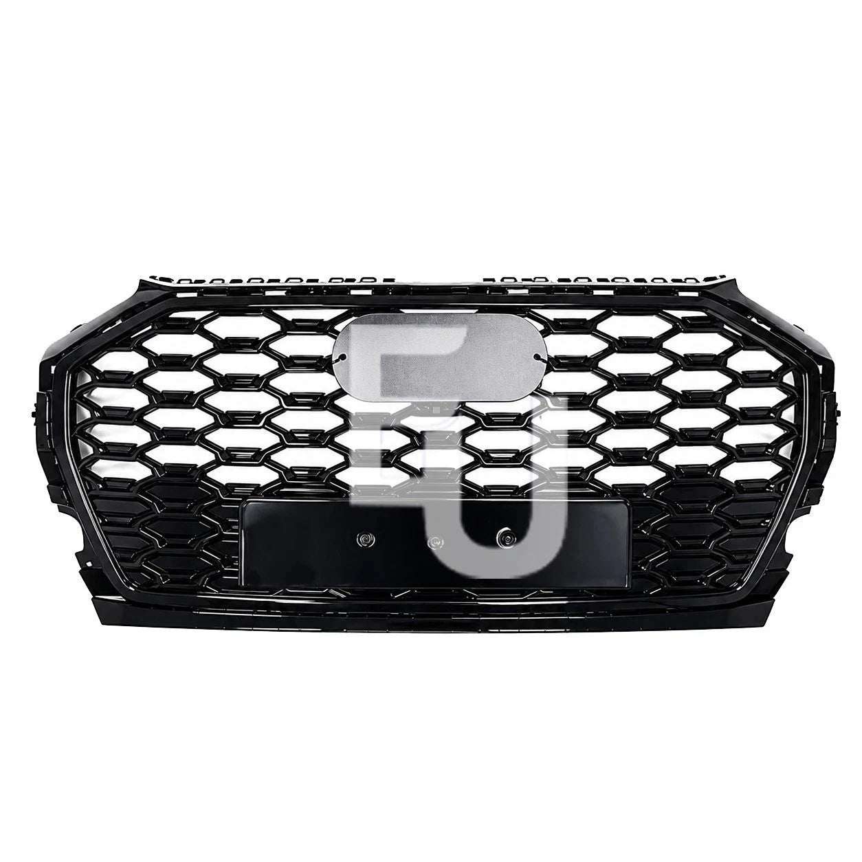 RSQ5 STYLE FRONT HONEYCOMB GRILLE BLACK FOR AUDI Q5 SQ5 FY 2021-2024 FACELIFT