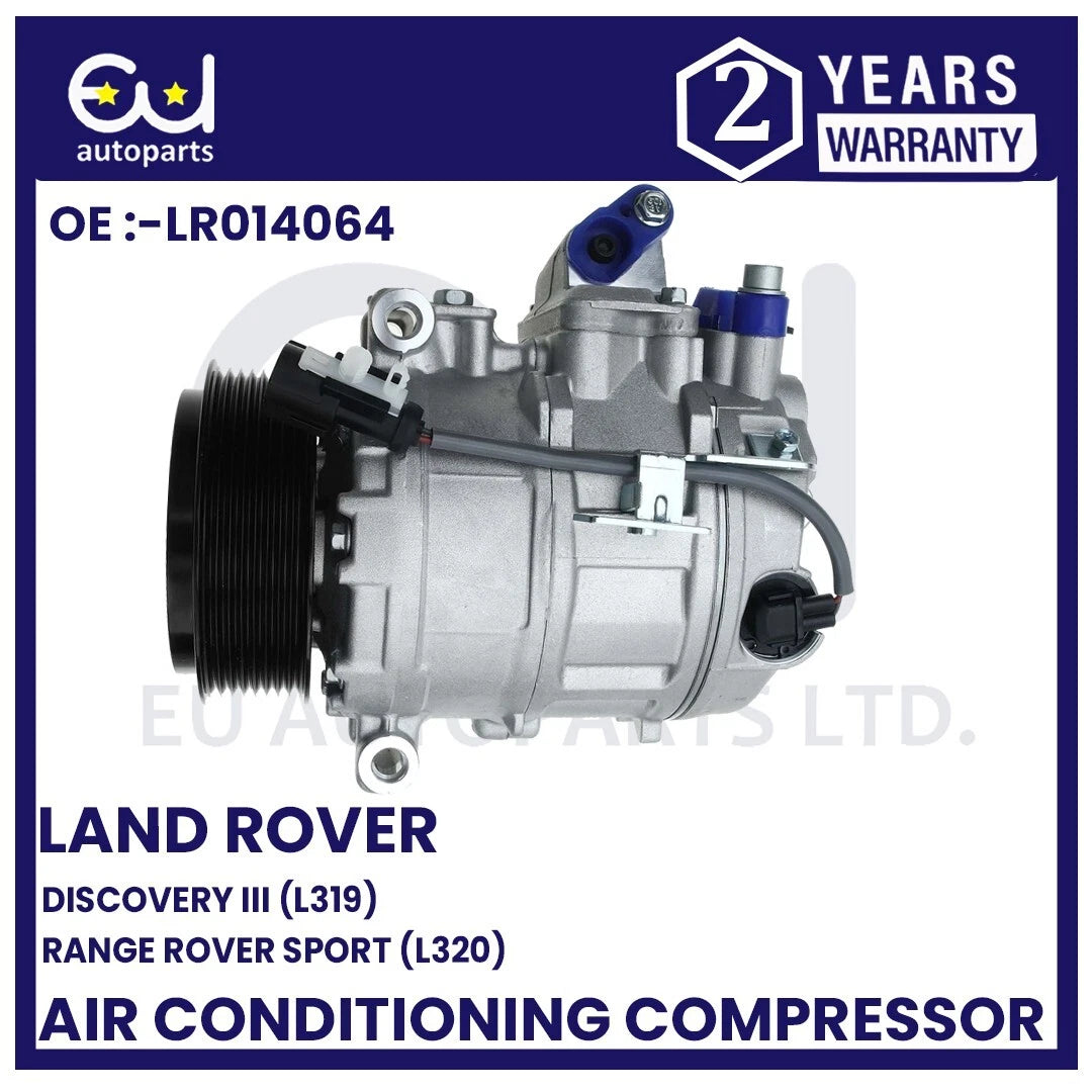 AIR CON AC COMPRESSOR FOR LAND RANGE ROVER SPORT L320 DISCOVERY 3 L319 MK3 2.7D