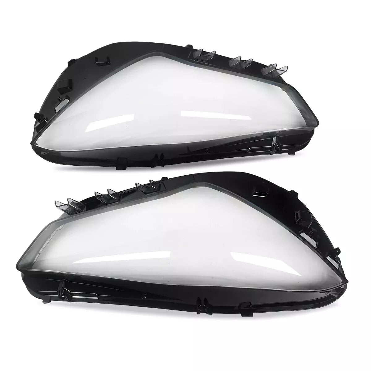 FOR MERCEDES CLA W118 C118 LEFT RIGHT SIDE PAIR HEADLIGHT LENS HEADLAMP COVER