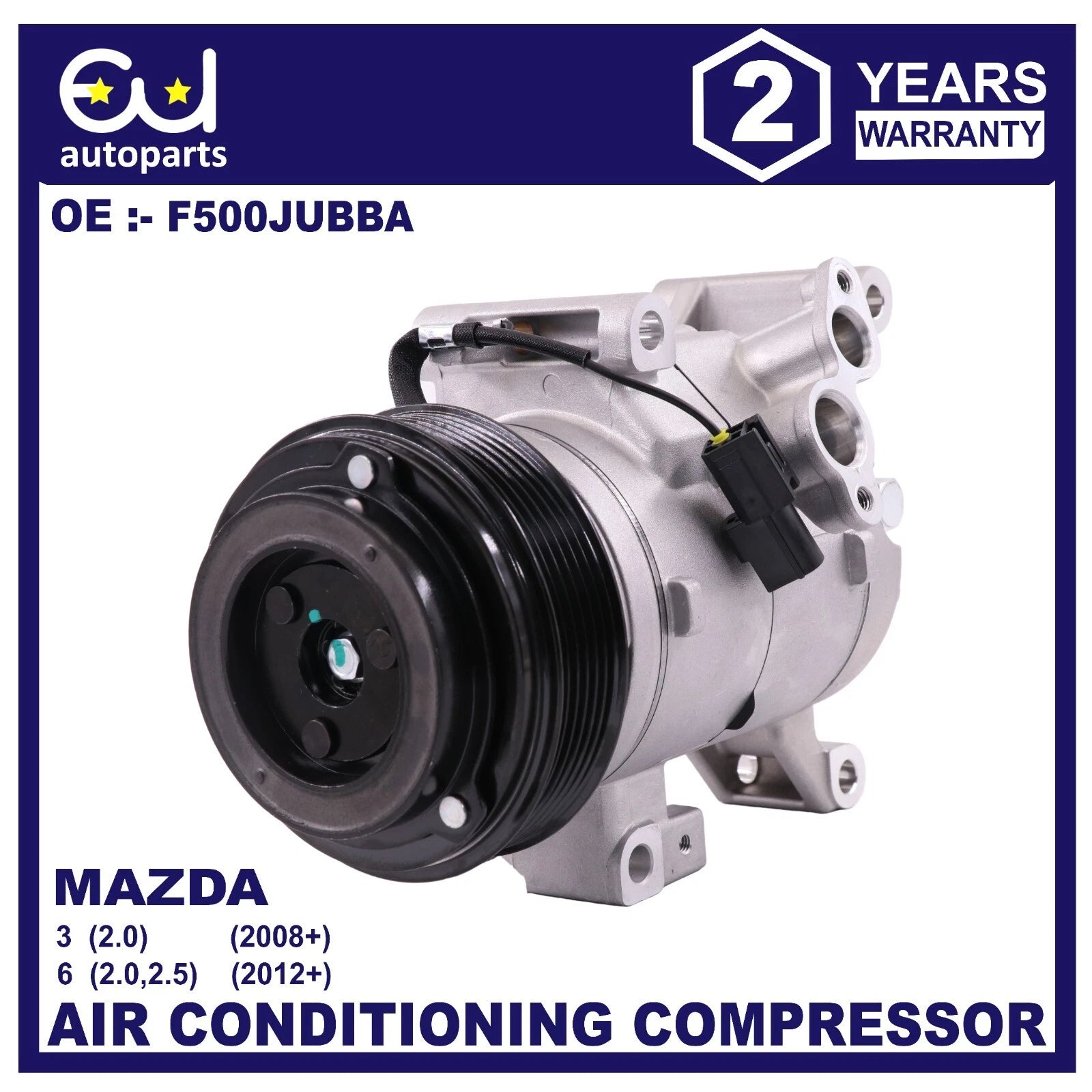 AIR CON AC A/C COMPRESSOR PUMP FOR MAZDA 3 MAZDA 6 MAZDA CX-5 2.0 2.5 2011+