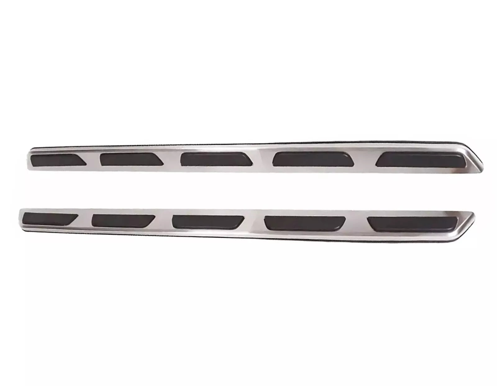 FOR AUDI Q7 SIDE STEPS RUNNING BOARDS BARS GUARD 2006-2015 4L 100% BRUSHED STEEL