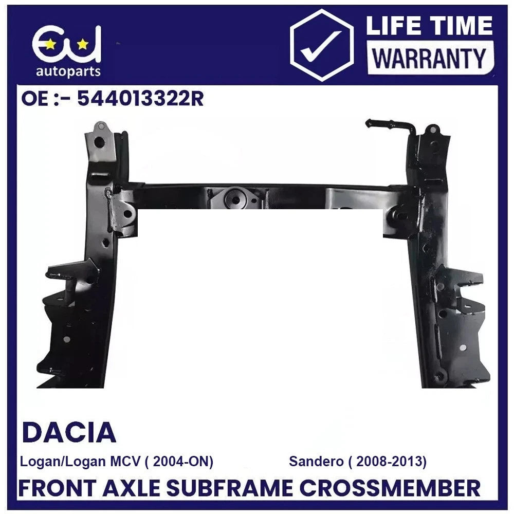 FRONT AXLE SUBFRAME CROSSMEMBER FOR RENAULT DACIA LOGAN MCV SANDERO 544013322R