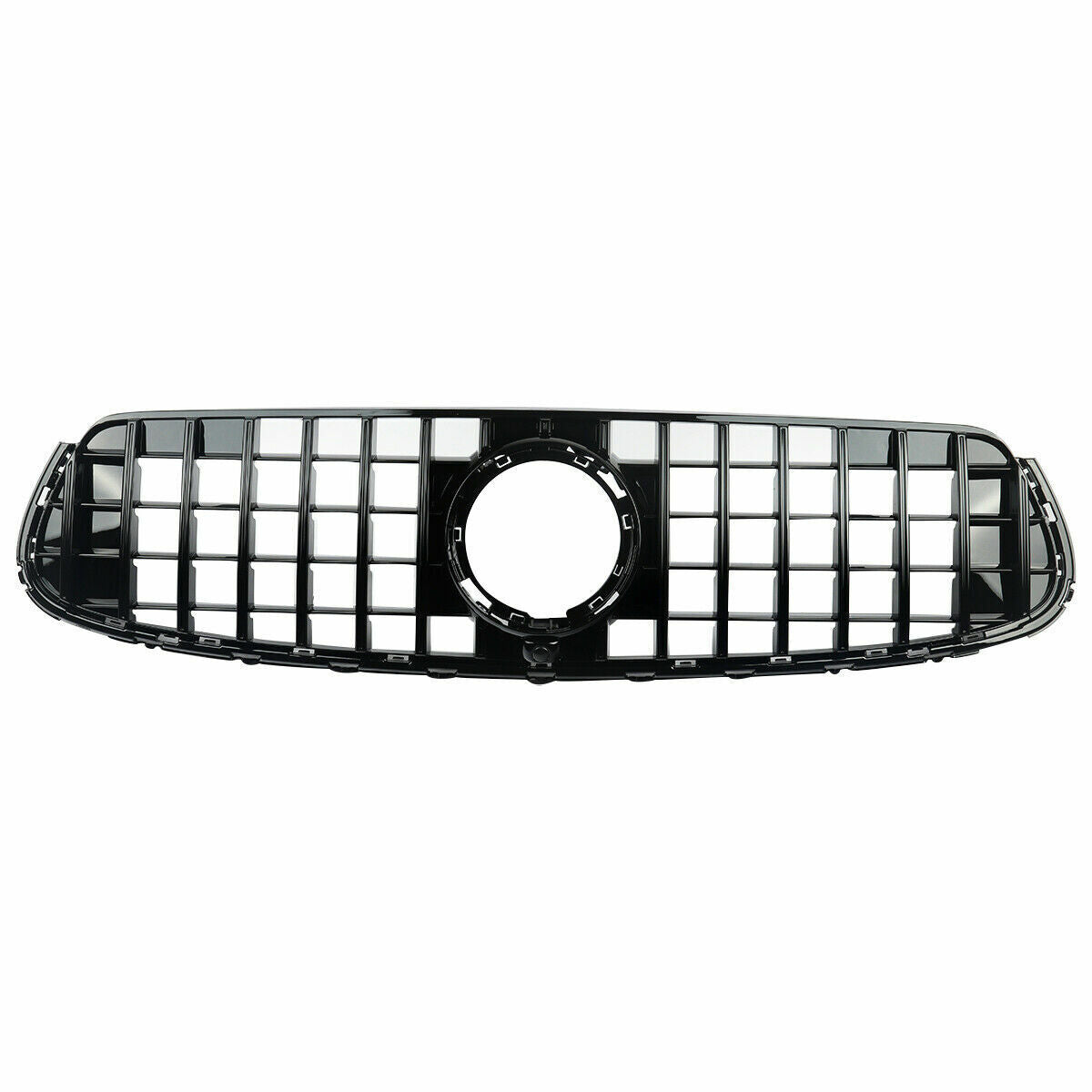 FRONT GRILLE GRILL FOR MERCEDES GLC X253 C253 PANAMERICANA GT STYLE 2019+ GLOSS