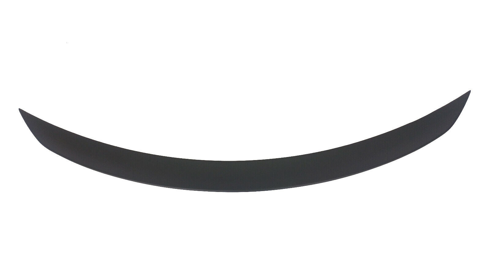 FOR MERCEDES C CLASS COUPE C205 A205 AMG STYLE REAR BOOT SPOILER MATTE BLACK