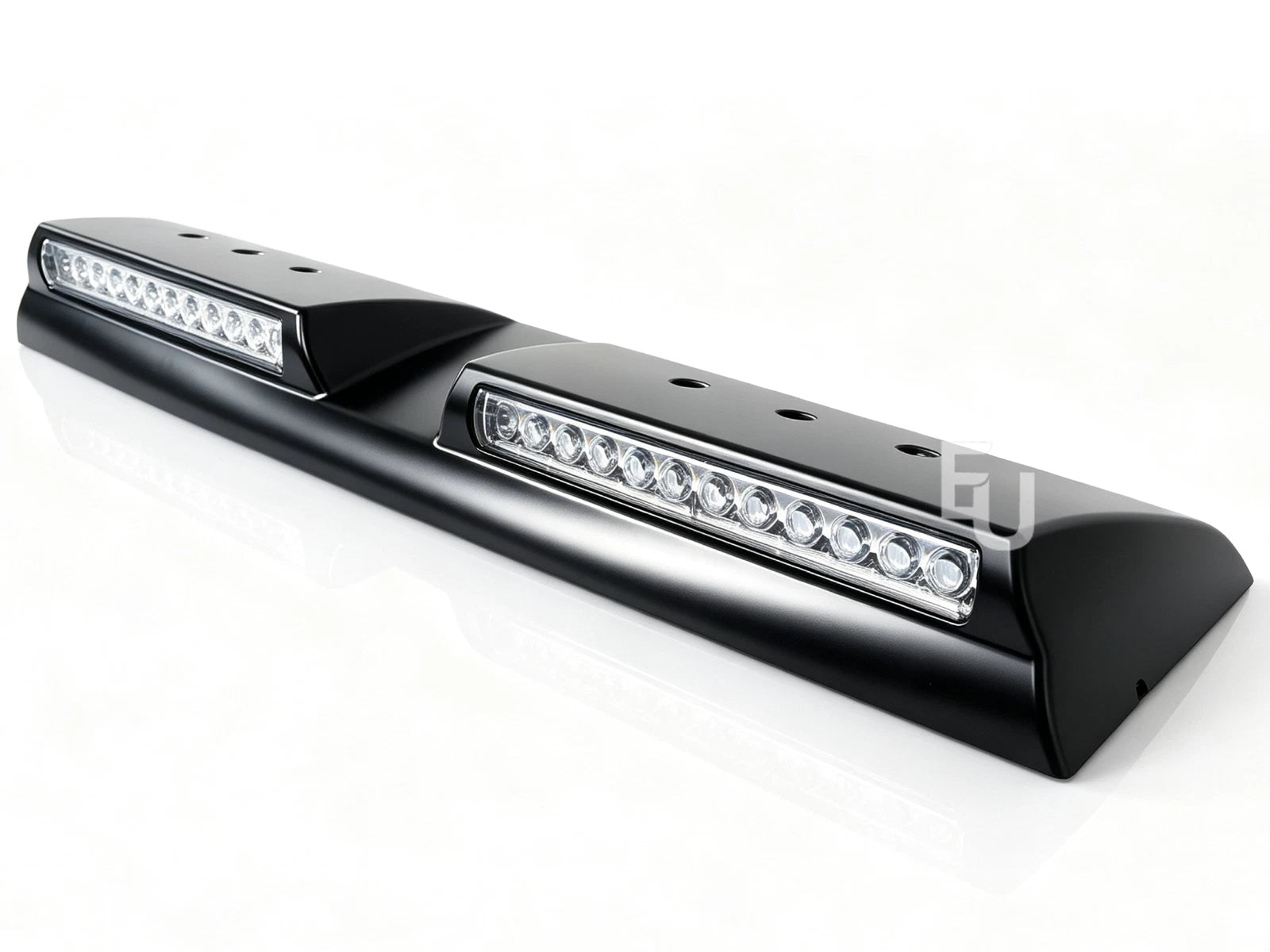 ROOF LIGHT BAR DRL LED LIGHTS GLOSS BLACK FOR NISSAN NAVARA NP300 D23 2015-2025