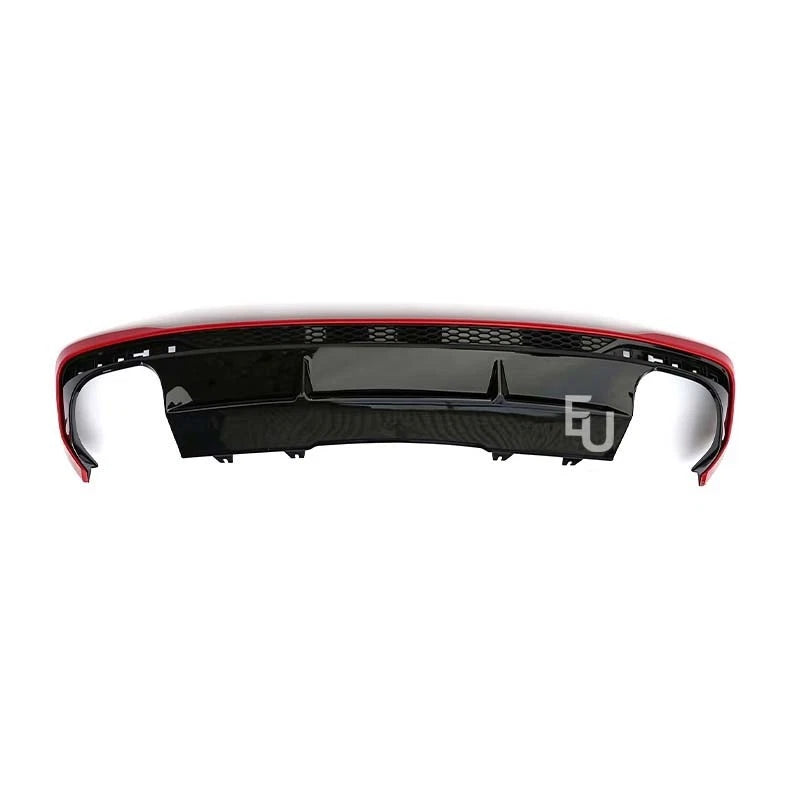 FOR AUDI A4 S4 B9.5 8W S-LINE FACELIFT REAR BUMPER DIFFUSER HONEYCOMB 2020-2025