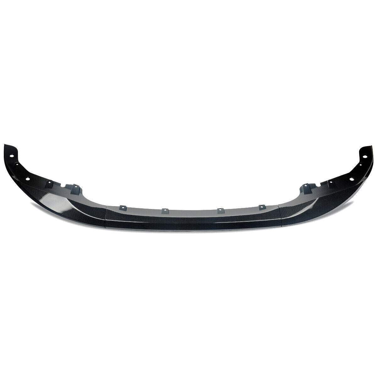 FOR BMW 4 SERIES G22 G23 M SPORT FRONT SPLITTER BUMPER LIP SPOILER CARBON LOOK
