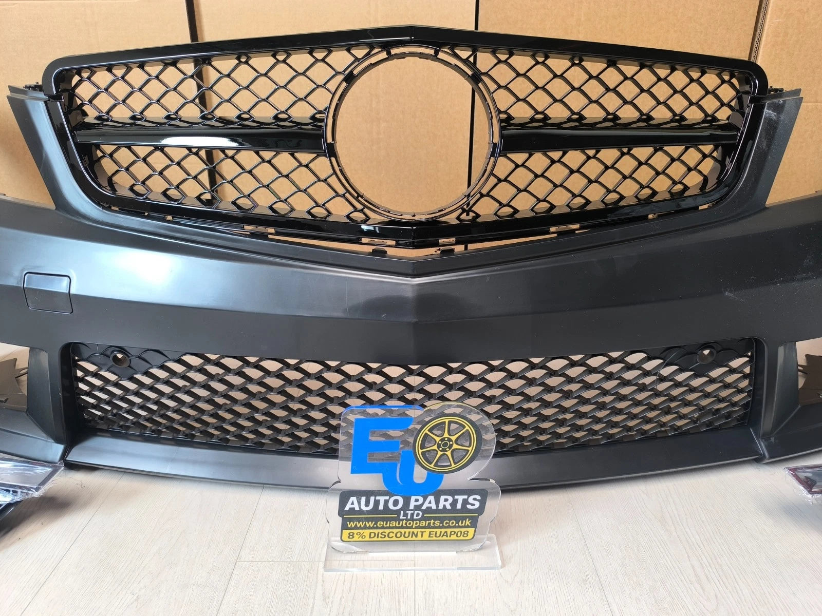 FOR MERCEDES C CLASS W204 C204 S204 C63 LOOK FRONT BUMPER 2011-2015 FACELIFT