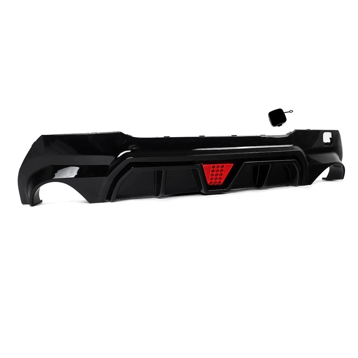 COMPETITIVE REAR DIFFUSER M SPORT DUAL EXHAUST FOR BMW 1 SERIES F40 19+ GLOSS