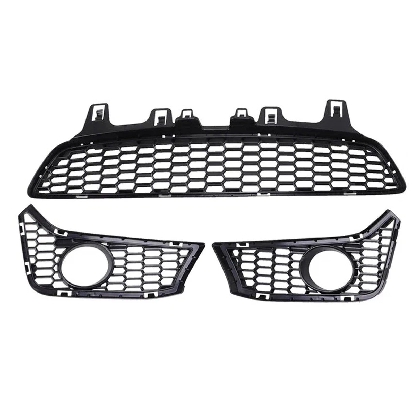 FOR BMW F30 F31 SALOON TOURING 4DR M3 STYLE FRONT BUMPER WASHERS PDC SPLITTER