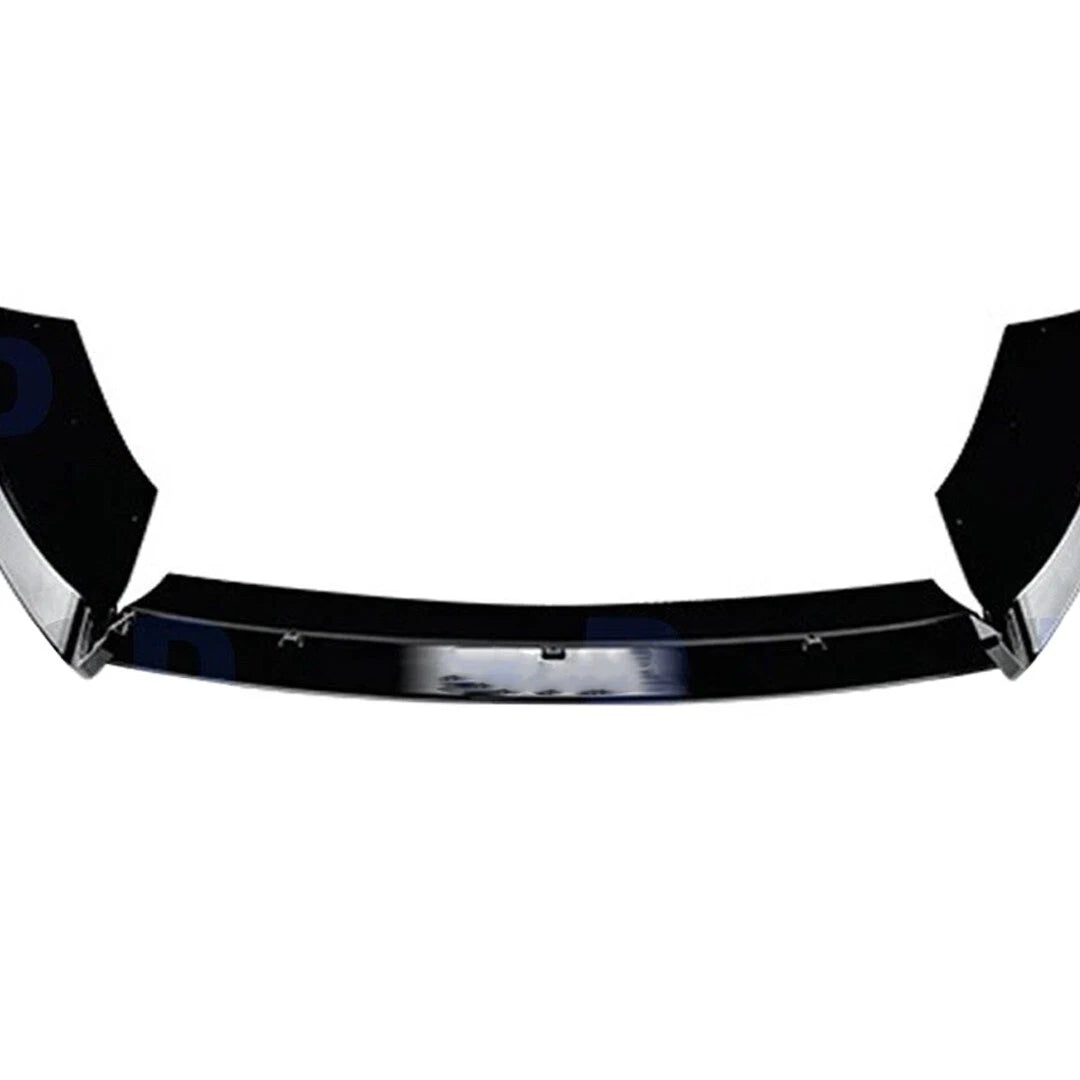 FOR FORD FIESTA ST MK7 MK7.5 FRONT BUMPER SPLITTER SPOILER LIP GLOSS BLACK 12-17