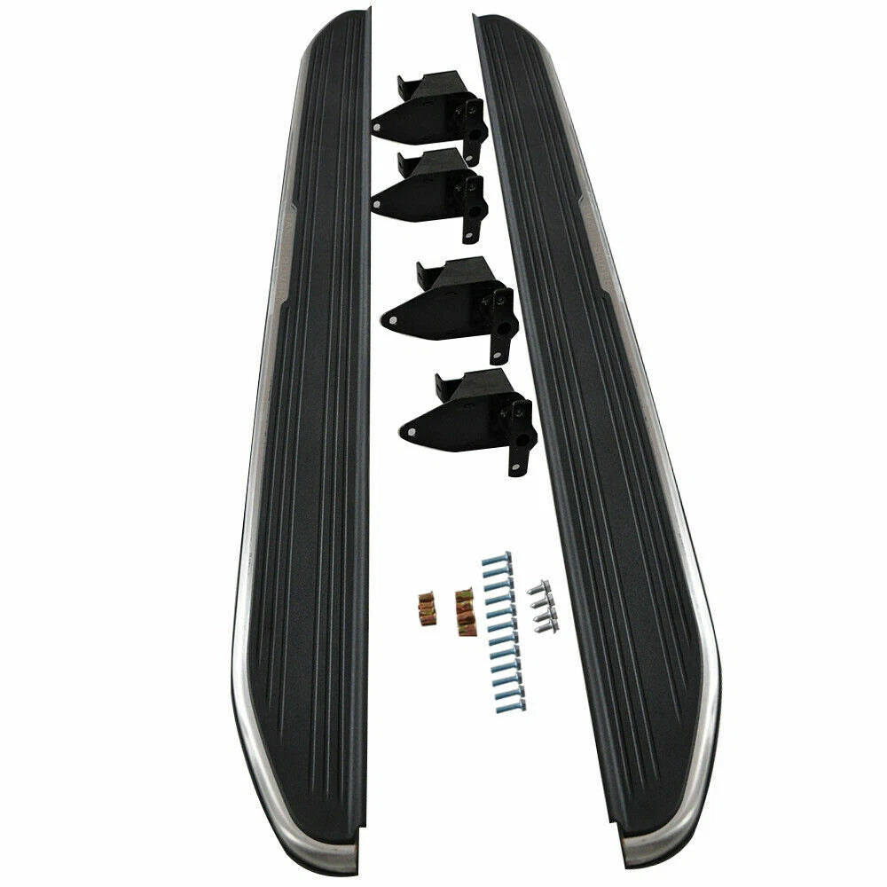 BLACK RUNNING BOARDS SIDE STEPS FOR RANGE ROVER EVOQUE DYNAMIC L538 2011-2018
