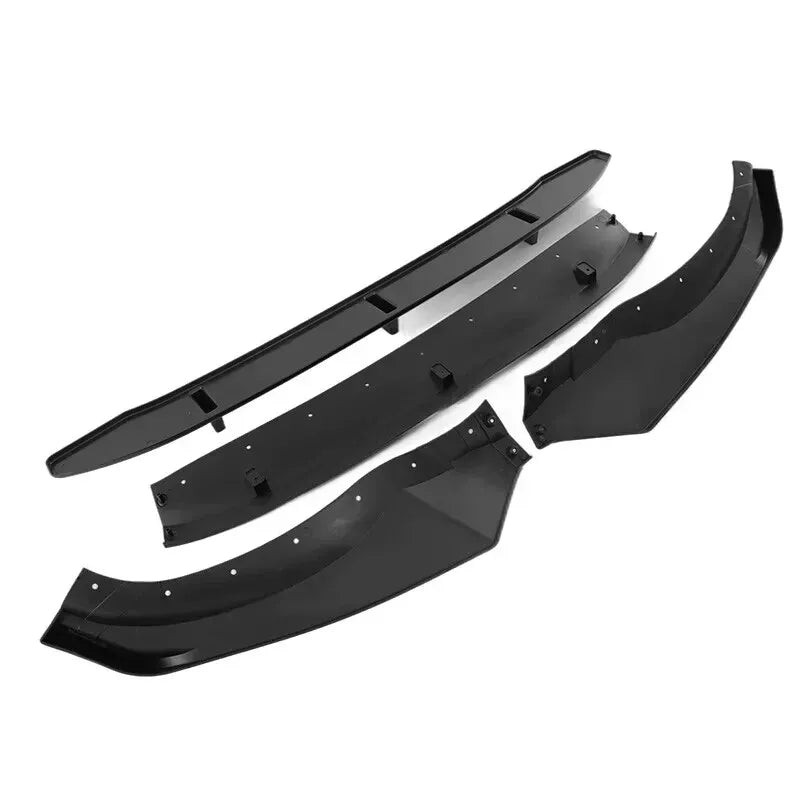 FOR BMW X3 G01 X4 G02 MP STYLE FRONT BUMPER SPLITTER LIP GLOSS BLACK 2018-2021