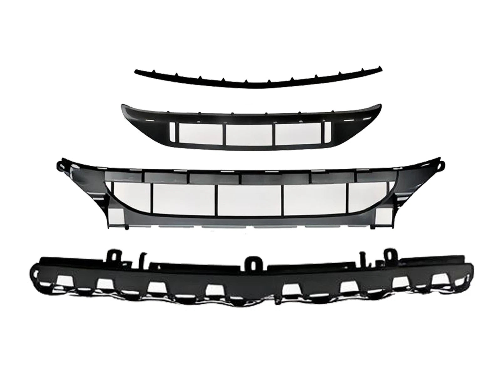 FOR MERCEDES W213 C238 E63 CONVERSION FULL FRONT BUMPER GRILLE BODYKIT 2020-2023