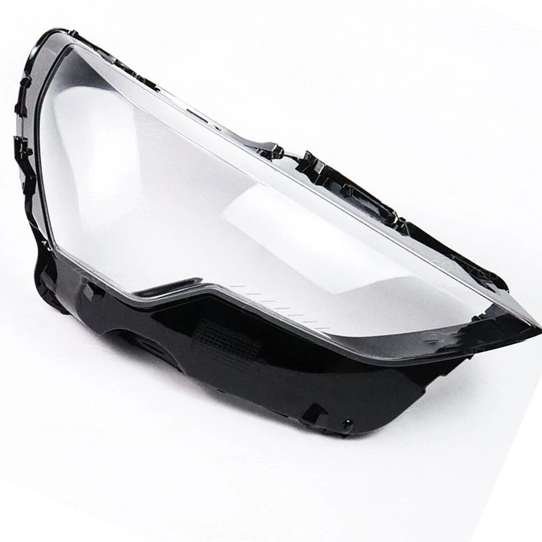 PAIR FRONT CLEAR CAR HEADLIGHT COVER LENS SHELL LAMPSHADE FOR AUDI Q3 2019-2022