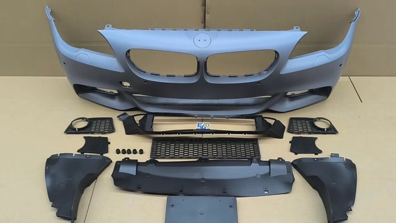 FOR BMW 5 SERIES F10 F11 10-14 PRE LCI M SPORT STYLE LOOK FRONT BUMPER KIT PDC