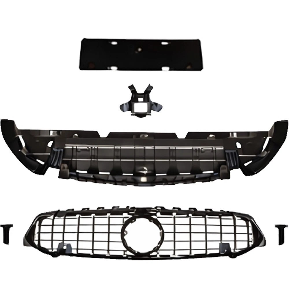 FOR MERCEDES A CLASS W177 V177 A45 STYLE FULL FRONT BUMPER GRILL BODYKIT 2019-22