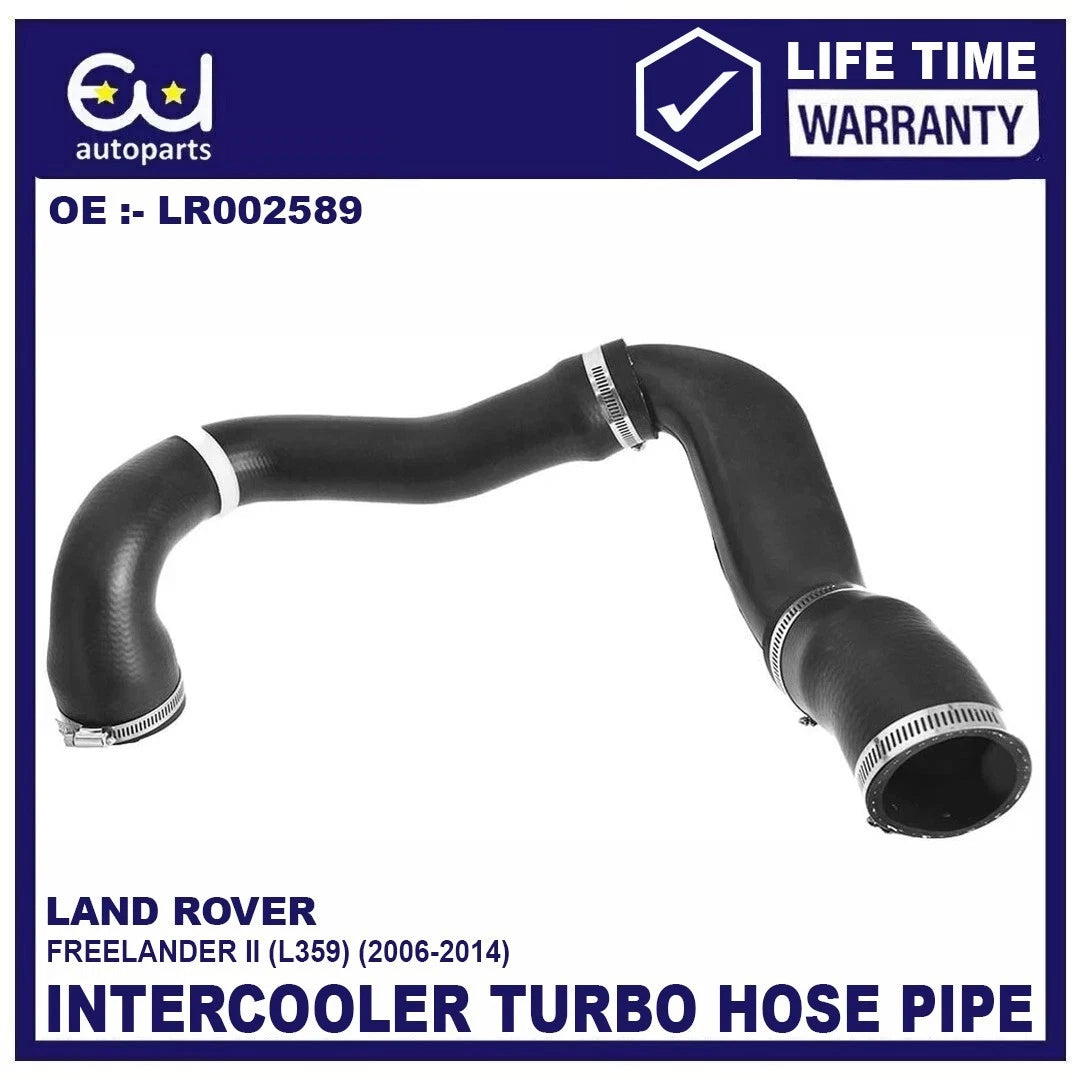 INTERCOOLER TO MANIFOLD HOSE PIPE LR002589 FOR LAND ROVER FREELANDER 2 2.2 TD4
