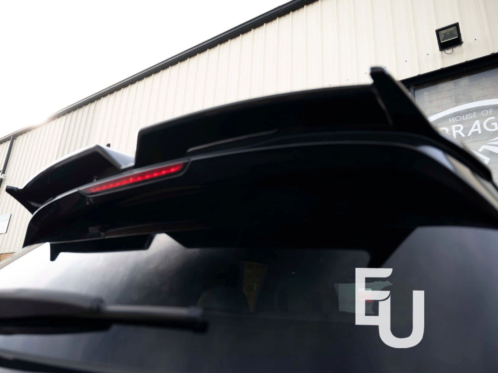 REAR ROOF SPOILER WING TRUNK LIP FOR BMW X3 G01 X3 M F97 2018+ GLOSS BLACK