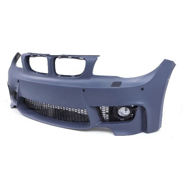 1M STYLE FRONT BUMPER COMPLETE FOG LIGHTS FOR BMW 1 SERIES E81 E82 E88 08-11