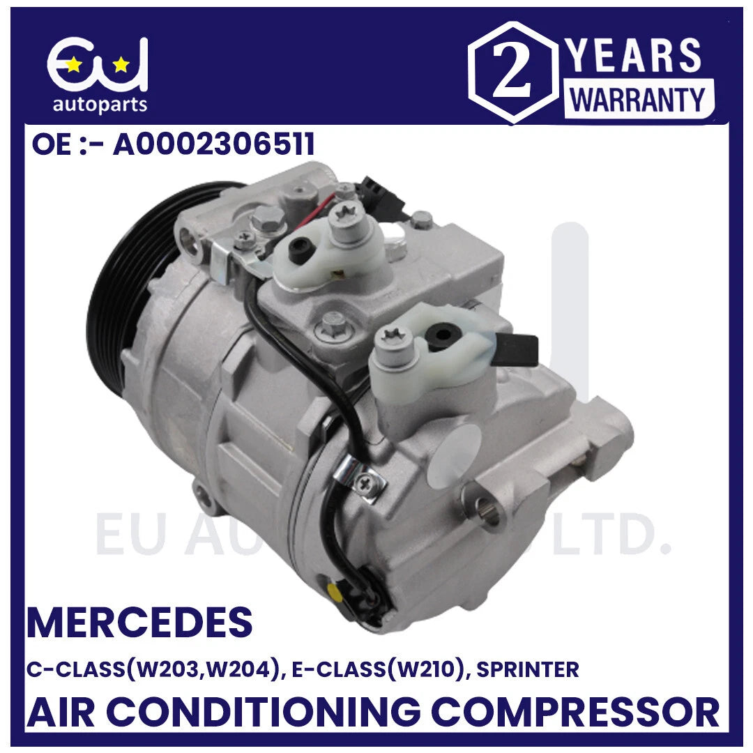 AIR CON AC COMPRESSOR PUMP FOR MERCEDES C-CLASS W203 W204 E-CLASS W211 SPRINTER