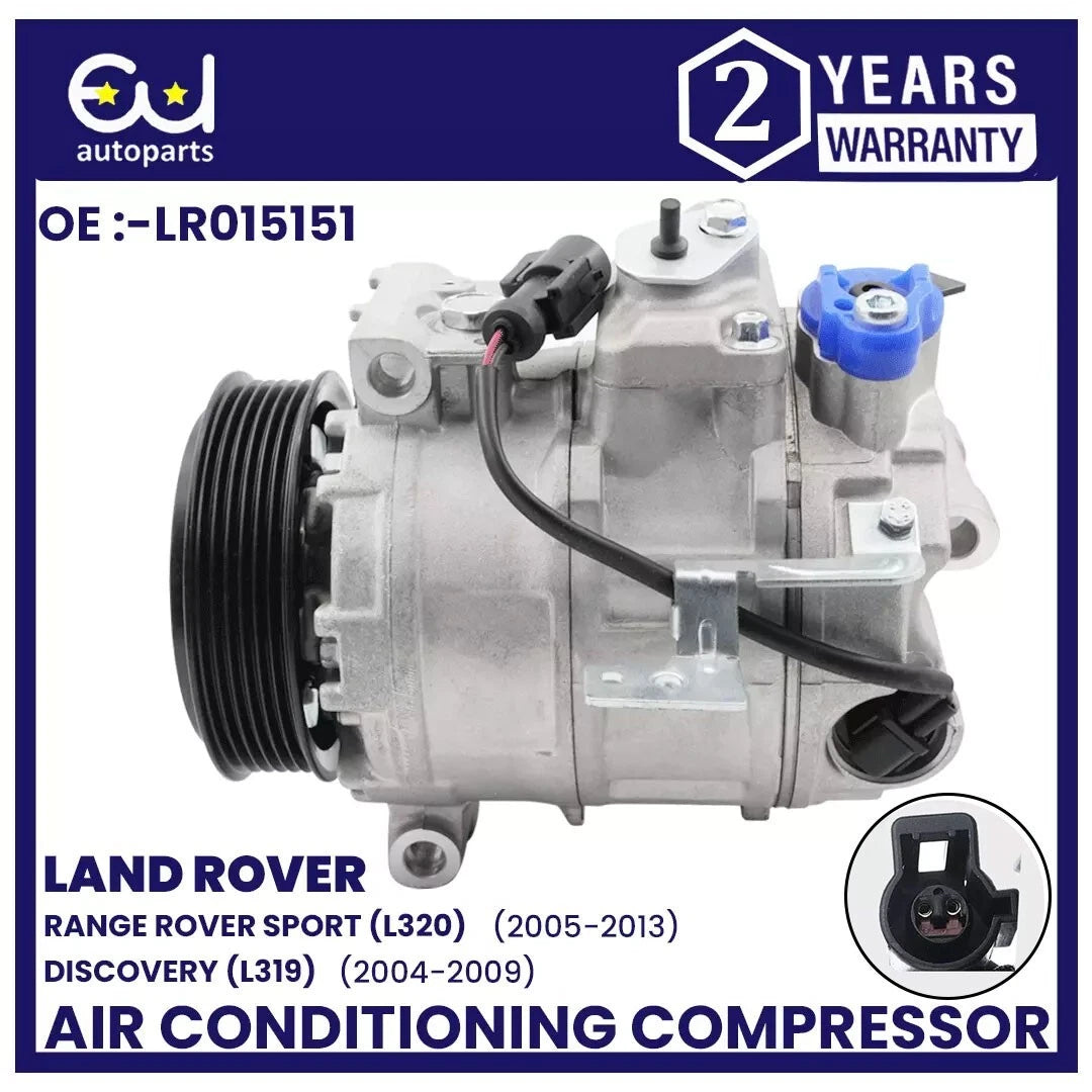 AIR CON AC COMPRESSOR FOR LAND RANGE ROVER SPORT L320 DISCOVERY 3 L319 4.0 4.2