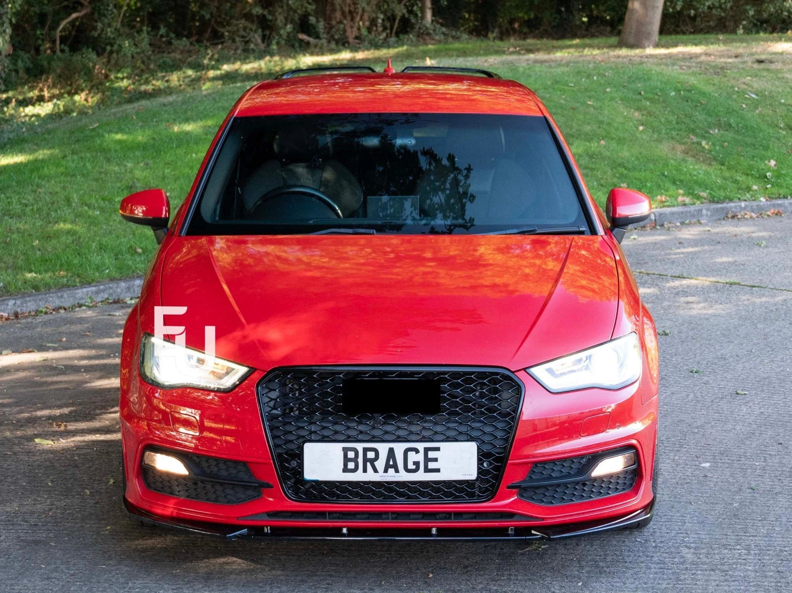 FOR AUDI A3 S3 8V 2012-2016 S-LINE HATCH FRONT BUMPER WITH WASHER & PDC HOLES