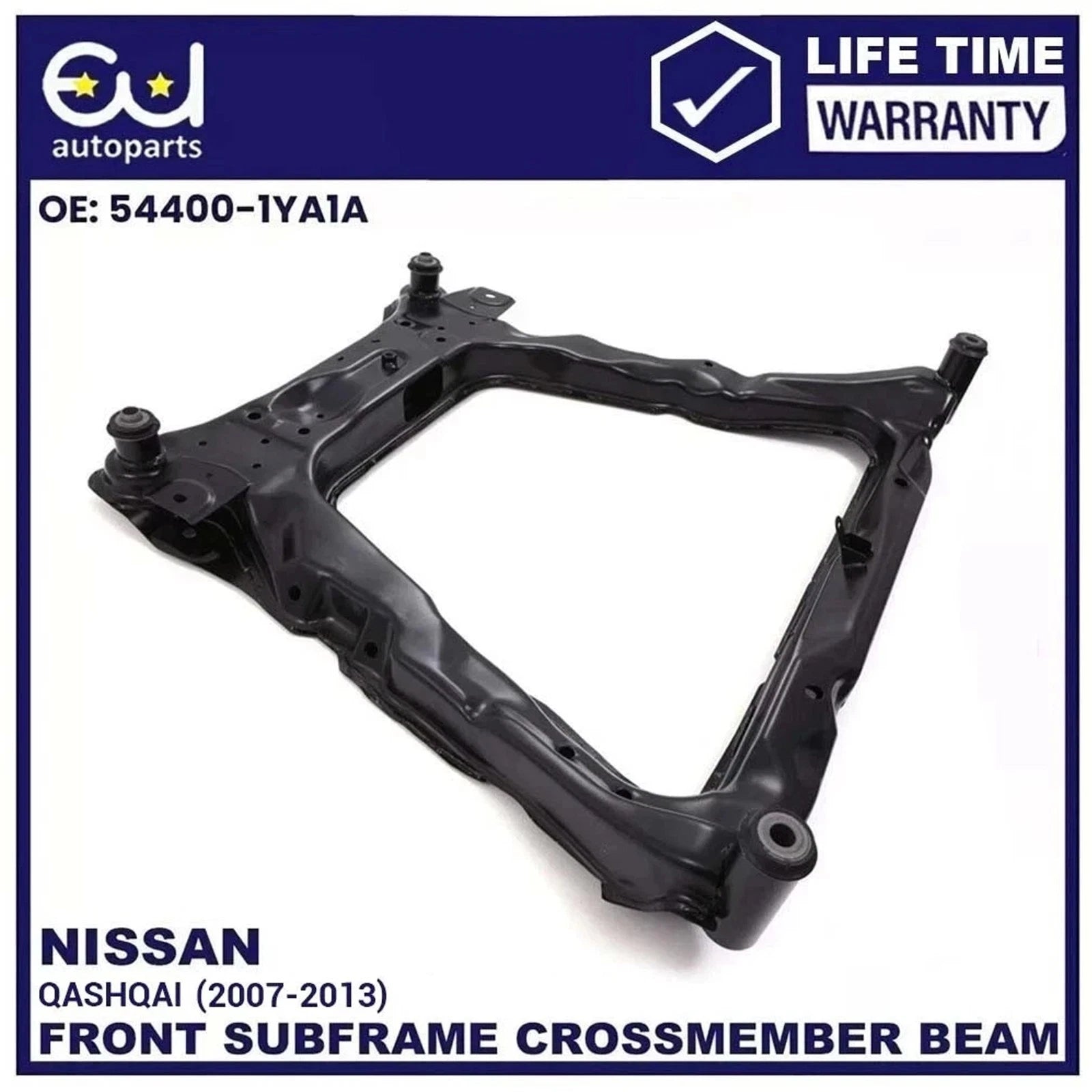 FRONT SUBFRAME CROSSMEMBER FOR NISSAN QASHQAI MK1 J10 NJ10 07-13 PETROL 1.6 2.0