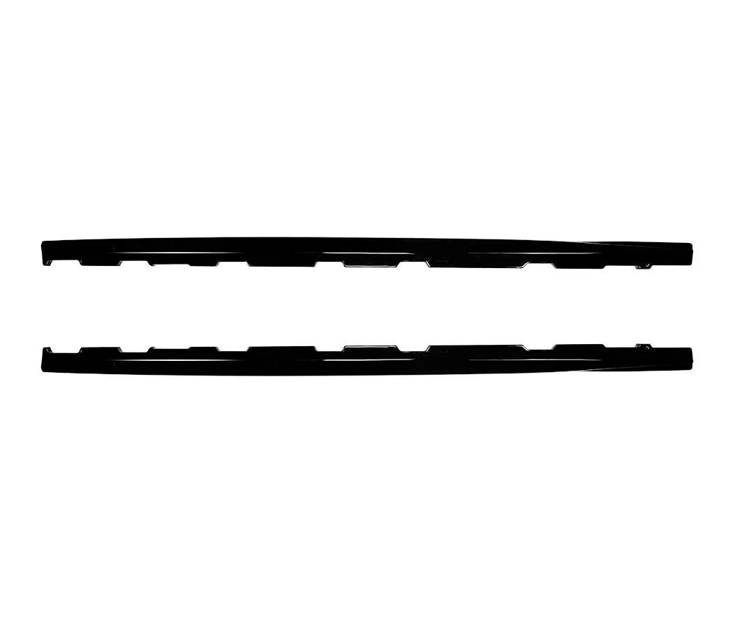 FOR AUDI A5 S-LINE F5 SPORTBACK PAIR SIDE SKIRTS GLOSS BLACK FACELIFT 2020-2024