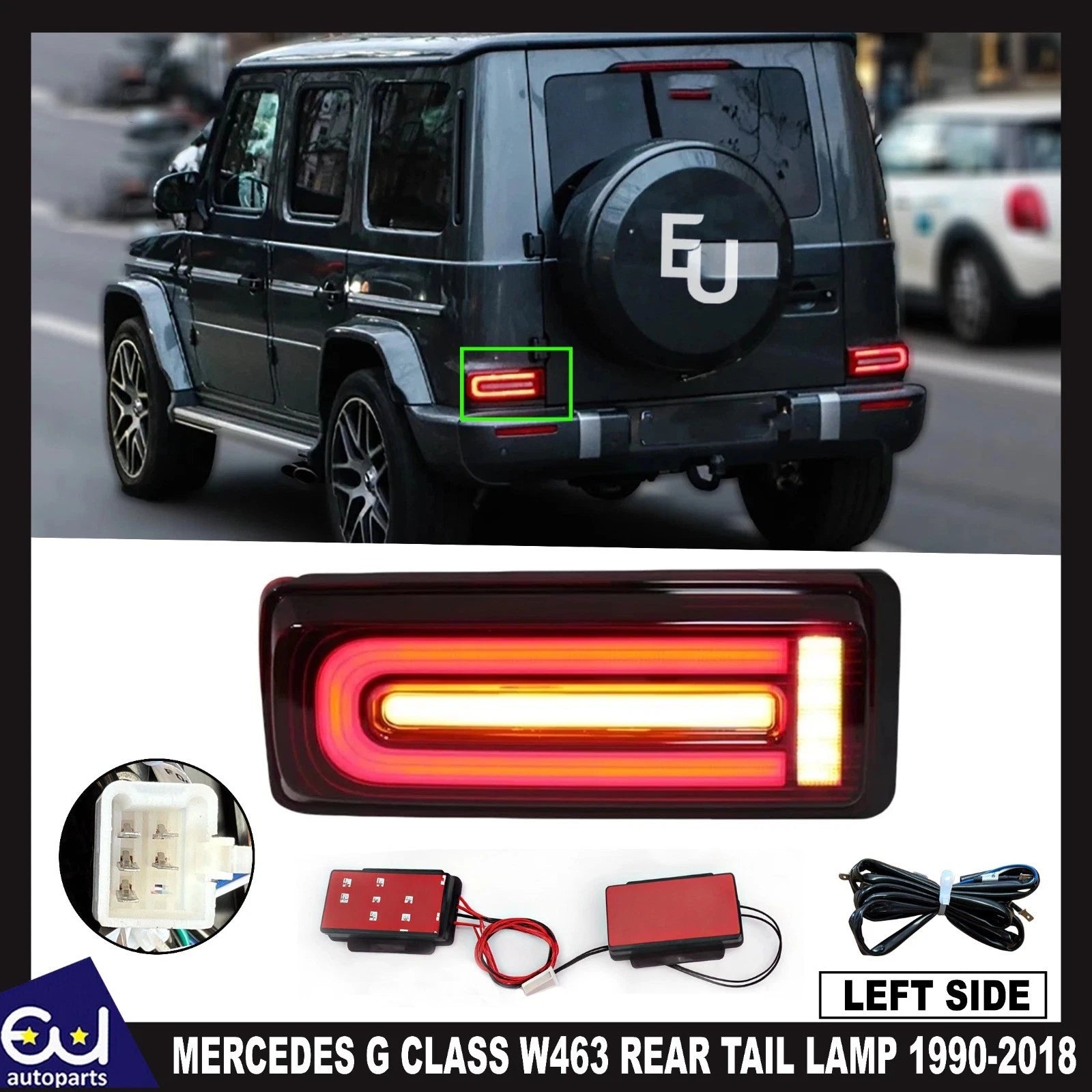 FOR MERCEDES G CLASS W463 REAR LEFT PASSENGER SIDE LED TAIL LIGHT LAMP 1990-2018