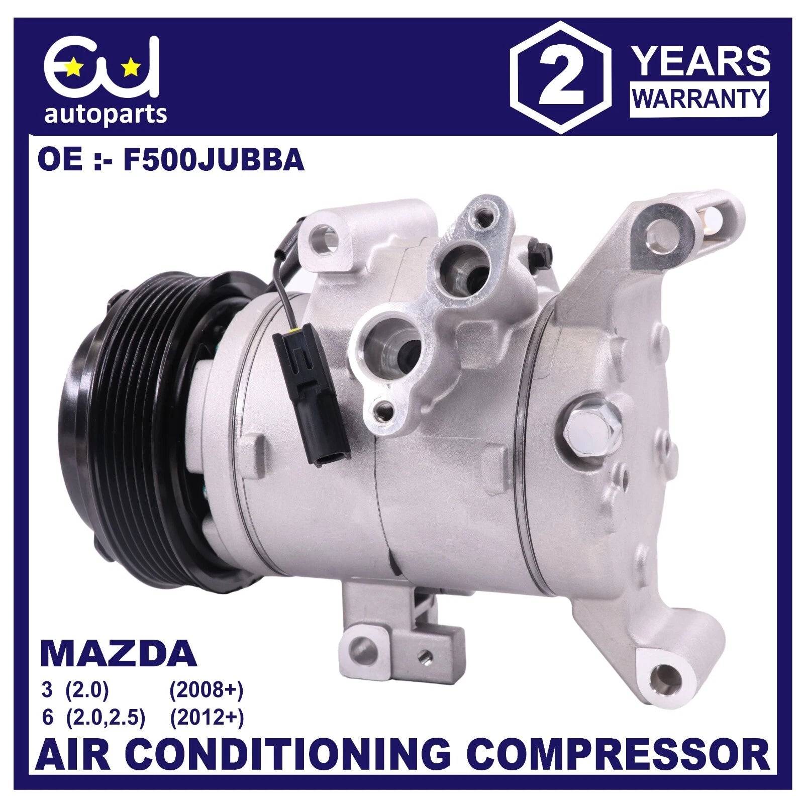 AIR CON AC A/C COMPRESSOR PUMP FOR MAZDA 3 MAZDA 6 MAZDA CX-5 2.0 2.5 2011+